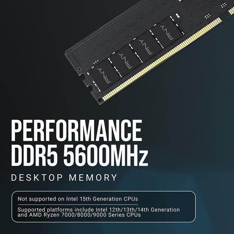 Memoria PNY DDR5 8 GB 5600 MHz CL46 para escritorio