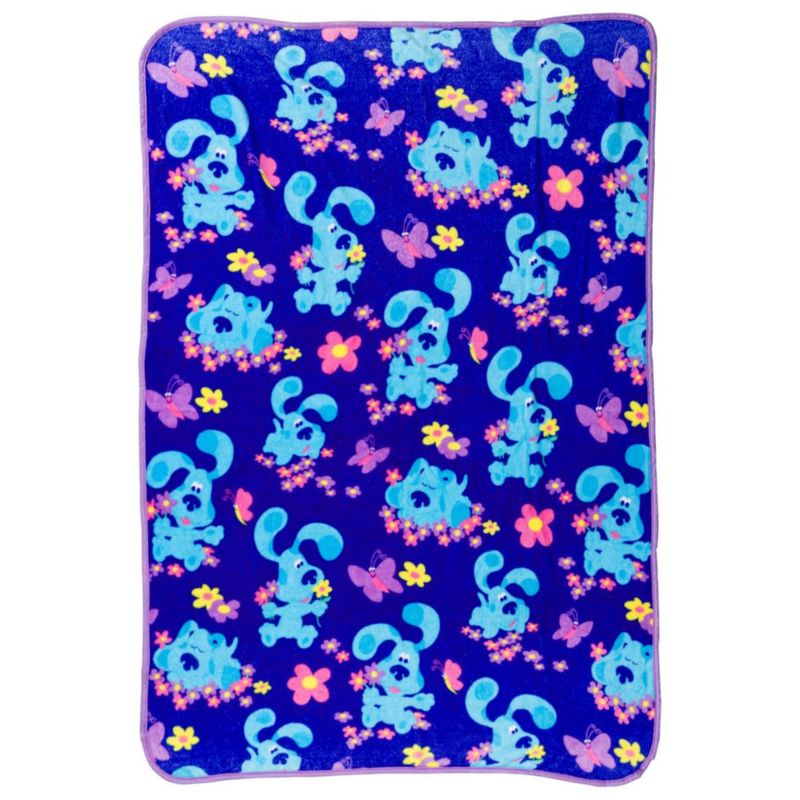 Manta Silver Buffalo 114 x 152 cm Blue's Clues de forro polar