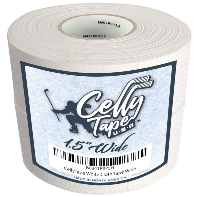 Cinta de hockey CellyTape 38 cm 2 unidades blanco de tela