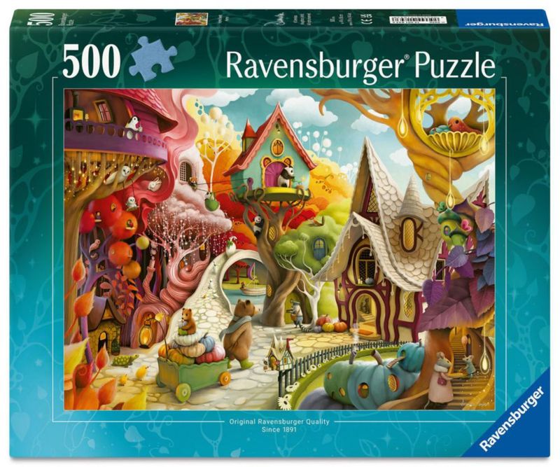 Rompecabezas Ravensburger Home Sweet Home de 500 piezas