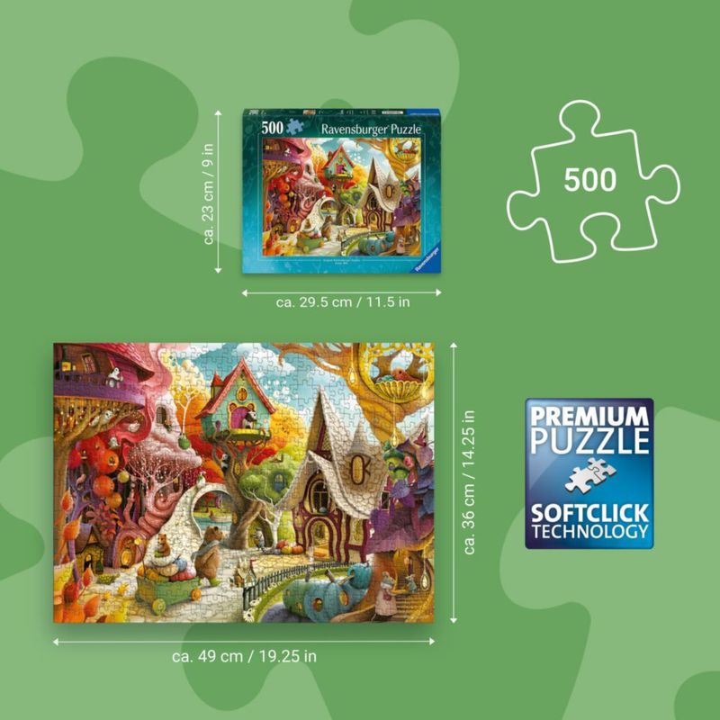 Rompecabezas Ravensburger Home Sweet Home de 500 piezas
