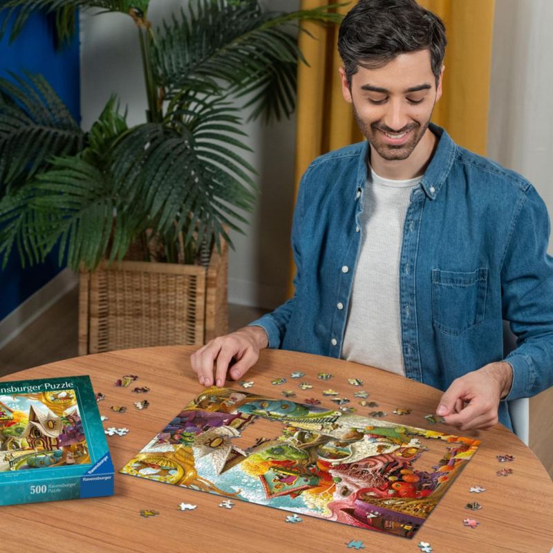 Rompecabezas Ravensburger Home Sweet Home de 500 piezas