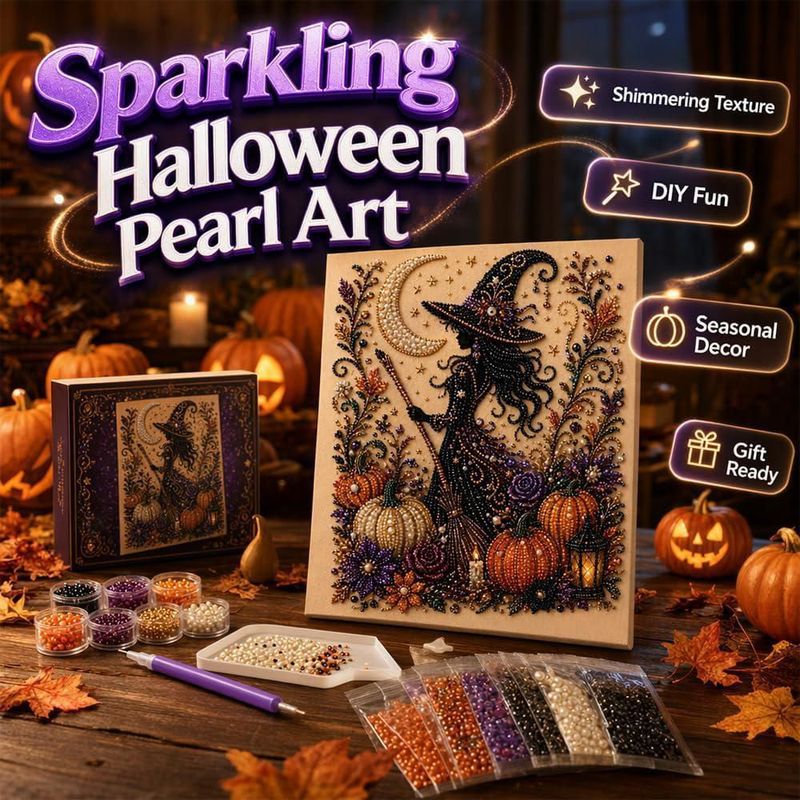 Kit de Pintura de Diamantes Virularty Halloween 3D DIY
