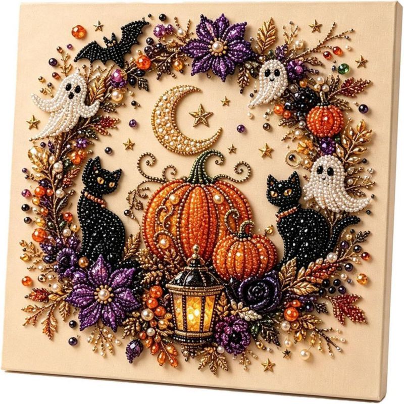 Kit de Pintura de Diamantes Virularty Halloween 3D DIY