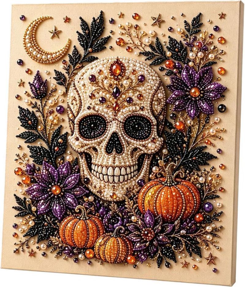 Kit de Pintura de Diamantes Virularty Halloween 3D DIY