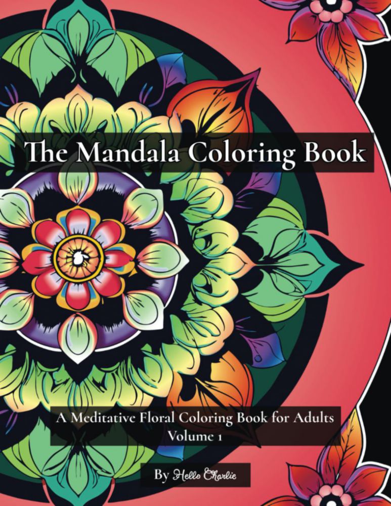 Libro para colorear Majosta Volumen 1 – Mandala Floral