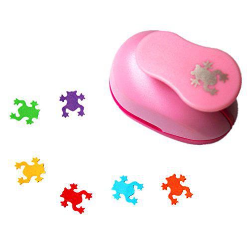 Troqueladora de Papel CADY 15 cm Diseño Rana Multicolor