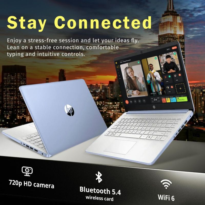 Portátil HP Stream 14" 16 GB RAM 116 TB SSD Windows 11 Azul