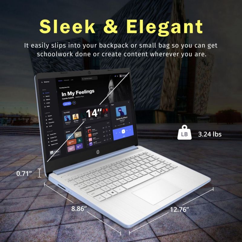 Portátil HP Stream 14" 16 GB RAM 116 TB SSD Windows 11 Azul