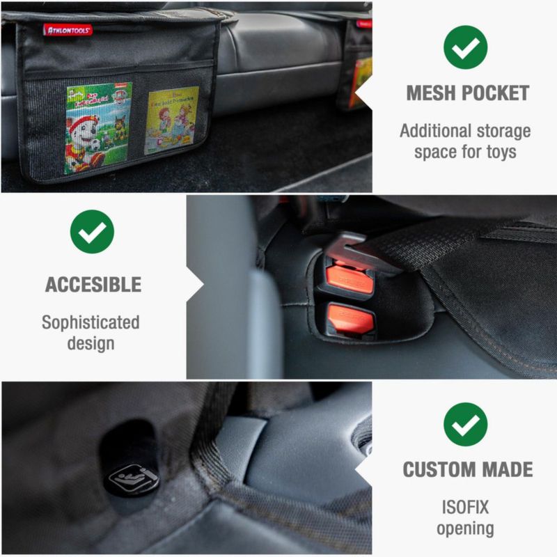 Almohadilla Acolchada para Asiento Infantil ATHLON TOOLS compatible con ISOFIX