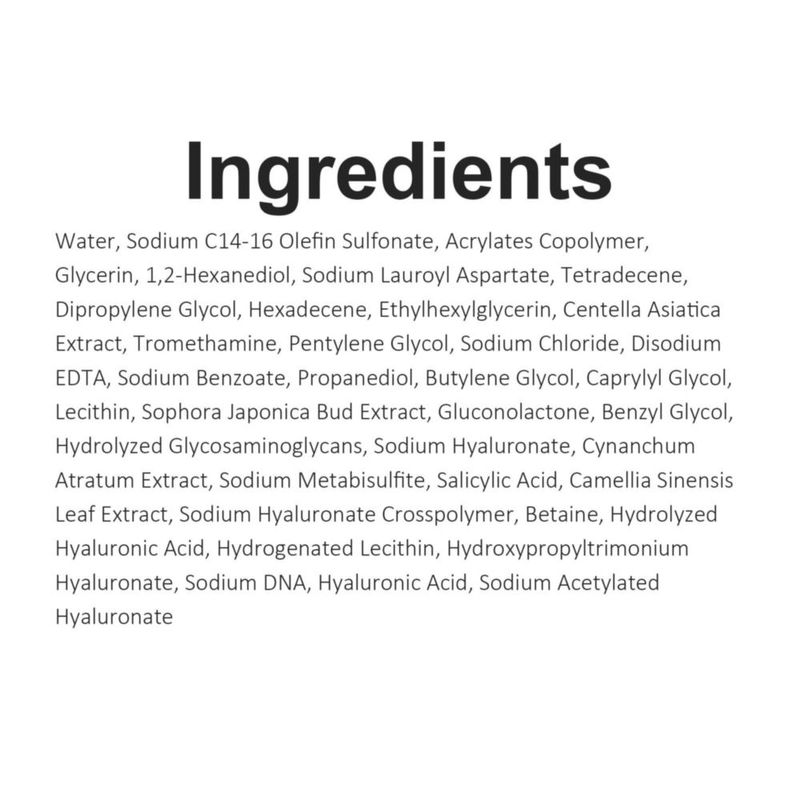 Limpiador facial HALOMY Roselytics Glow Essence 200 ml – Ácido salicílico PHA y ácido hialurónico