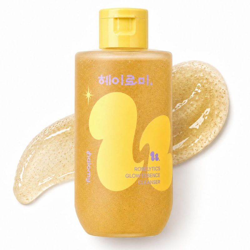 Limpiador facial HALOMY Roselytics Glow Essence 200 ml – Ácido salicílico PHA y ácido hialurónico