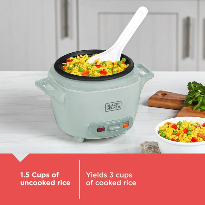 Arrocera BLACK+DECKER 3 tazas Surf Spray