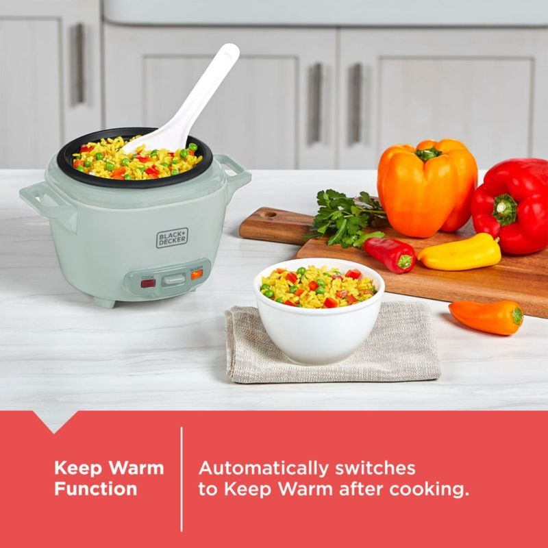 Arrocera BLACK+DECKER 3 tazas Surf Spray