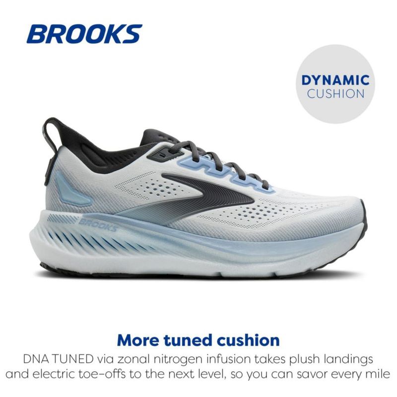 Zapatilla de running Brooks Glycerin GTS 23 blanca talla 11 (mediano)