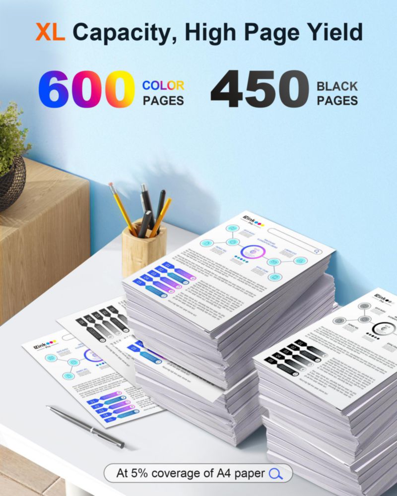 Cartucho de tinta E‑Z Ink Pro Epson 212XL 4 unidades alta capacidad