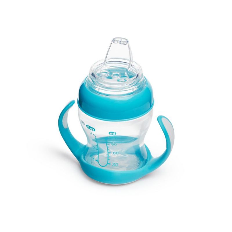 Vaso Antiderramas Munchkin 118 ml Azul a Prueba de Derrames +4 meses