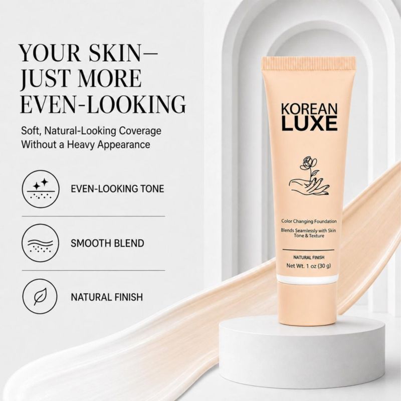 Base KOREAN LUXE 30 g de Cambio de Color (líquido)