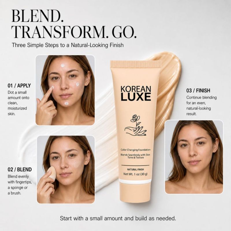 Base KOREAN LUXE 30 g de Cambio de Color (líquido)