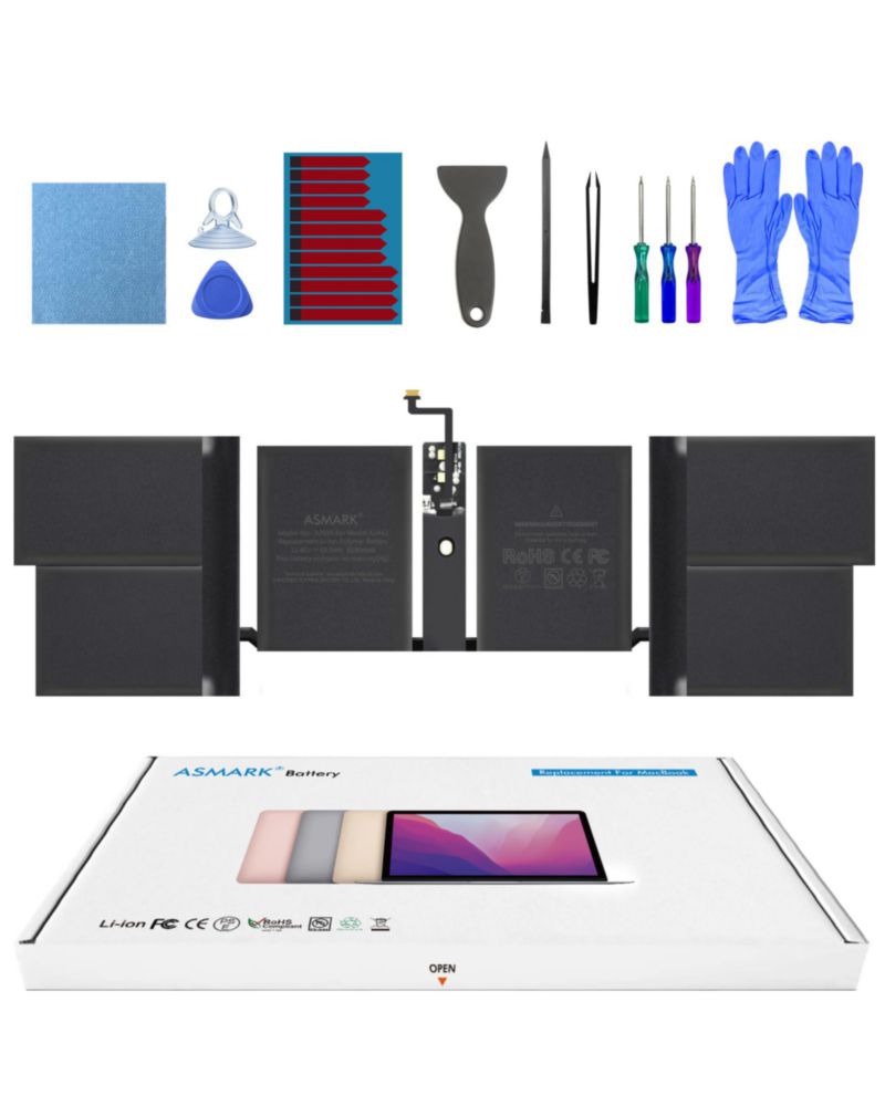 Batería ASMARK para MacBook Pro A2442 de 14 pulgadas 6100 mAh 699 Wh