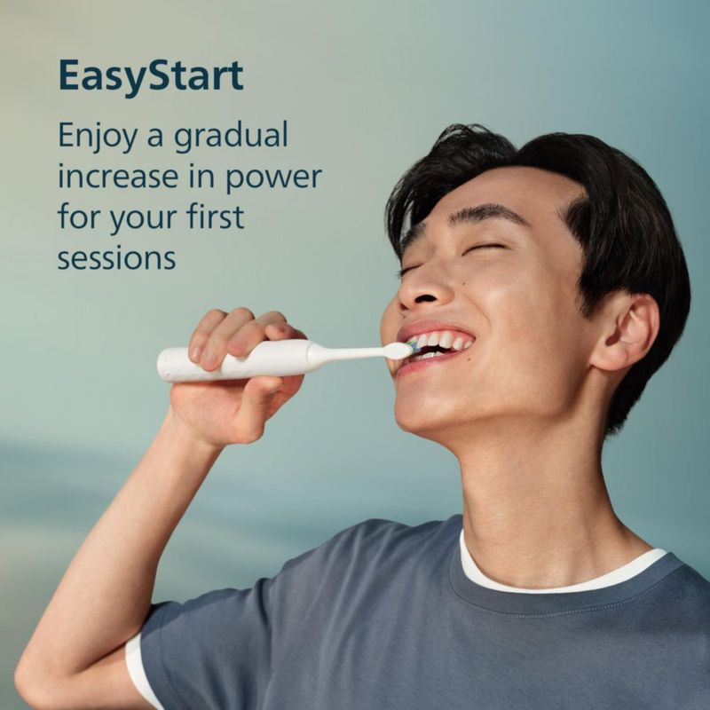 Cepillo de dientes eléctrico recargable Philips Sonicare 1100 blanco