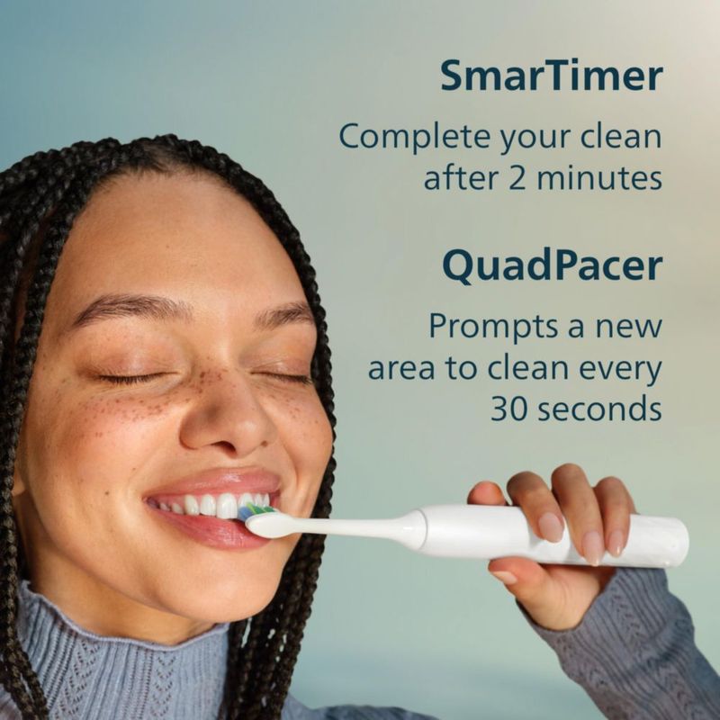 Cepillo de dientes eléctrico recargable Philips Sonicare 1100 blanco
