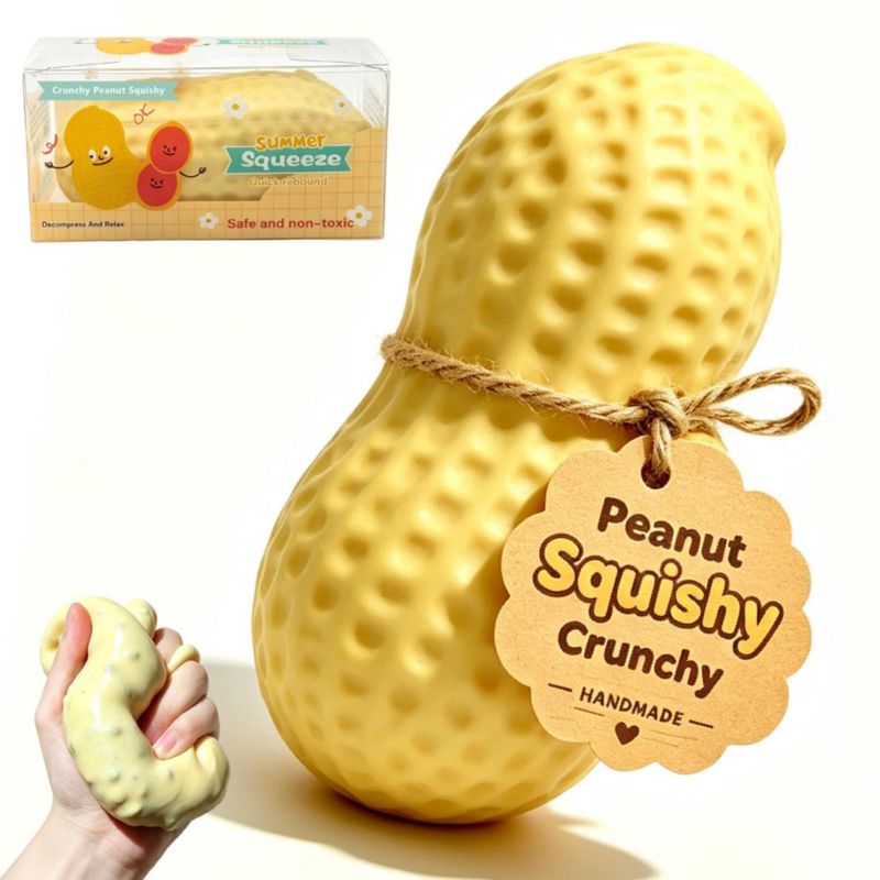 Juguete Antiestrés Klursy Maní Squishy de Rebote Lento