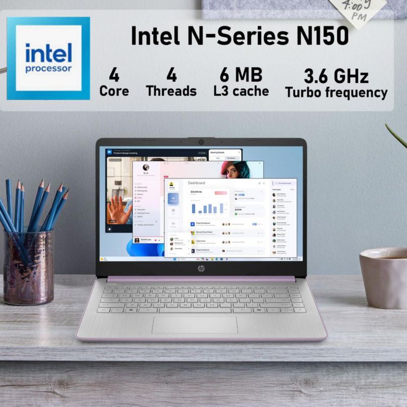 Portátil HP Ultrabook 14 128 GB SSD Wi‑Fi 6 Rojo