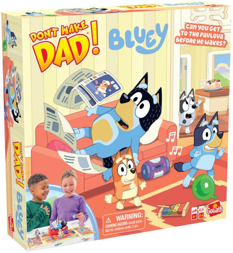 Juego de mesa Goliath Bluey para 2‑6 jugadores edades 4+