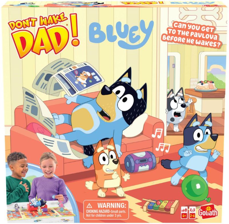 Juego de mesa Goliath Bluey para 2‑6 jugadores edades 4+