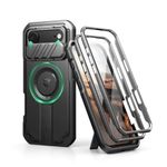 Funda Dexnor para iPhone 6.5" MagSafe con Soporte de Pie Negro