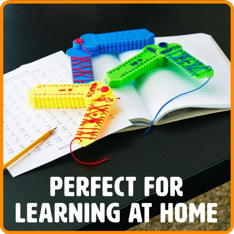 Herramienta Matemática LEARNING WRAP-UPS AUTOCORRECTORA – 10 Piezas