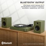 Tocadiscos Victrola Stream Onyx Wi-Fi Bluetooth de 2 velocidades