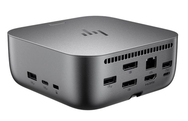 Estación de acoplamiento Thunderbolt HP 100W de 4 puertos – paquete con Hub DKZ