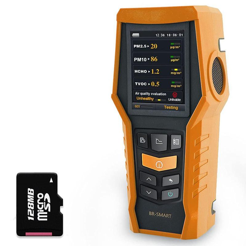 Monitor de Calidad del Aire BLATN PM2.5 TVOC HCHO Detector