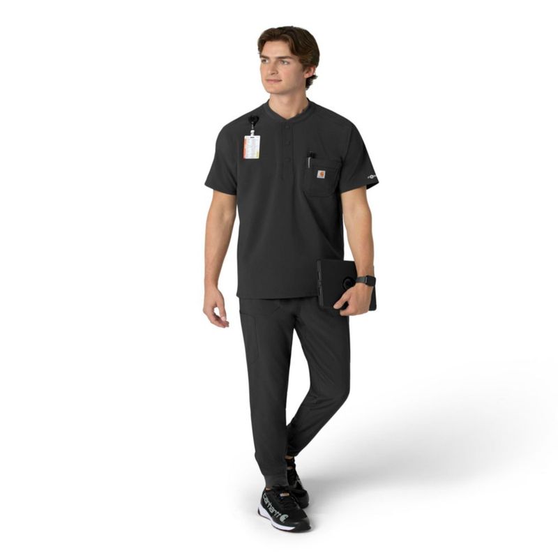 Top Scrub Carhartt Force Cross-Flex M Negro