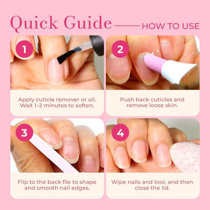 Lima de uñas VICTORY NAIL 2 piezas cerámica negra