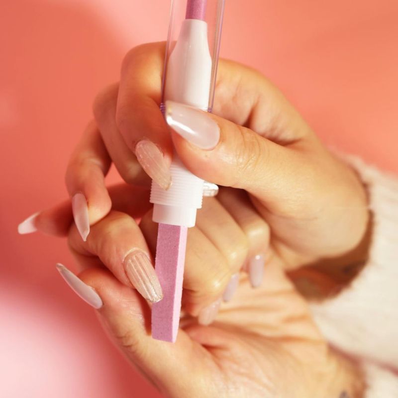 Lima de uñas VICTORY NAIL 2 piezas cerámica negra