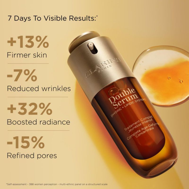 Suero facial anti‑edad CLARINS DOUBLE SERUM