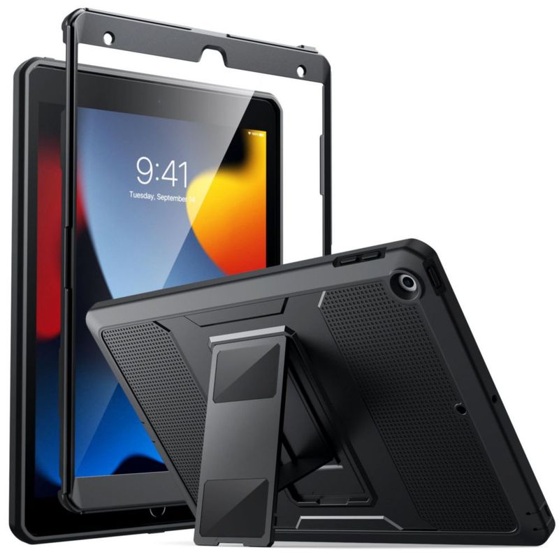 Funda MoKo para iPad 10.2" de cuerpo completo negra con soporte