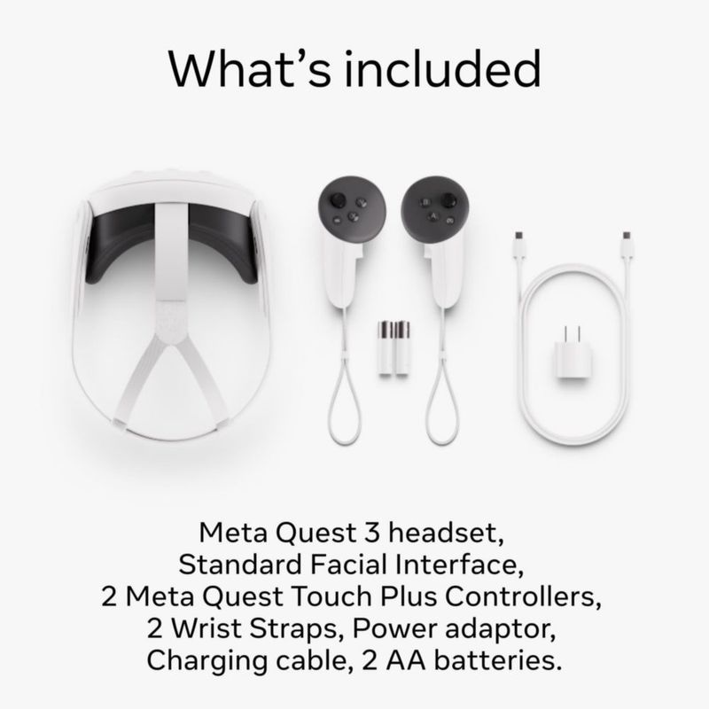 Reacondicionado Auriculares de realidad mixta Meta Quest 3 512GB Renewed Premium