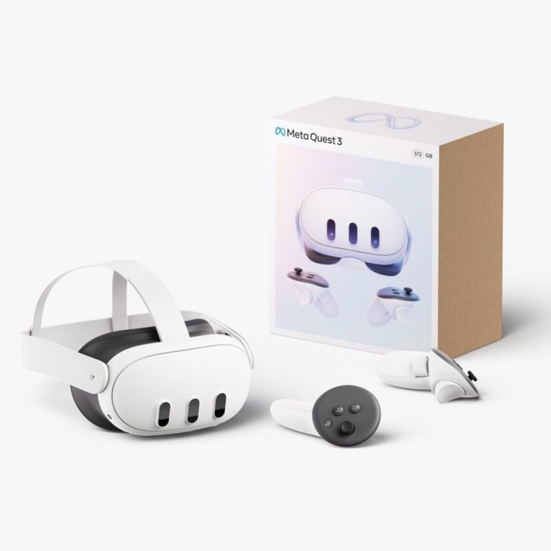 Reacondicionado Auriculares de realidad mixta Meta Quest 3 512GB Renewed Premium