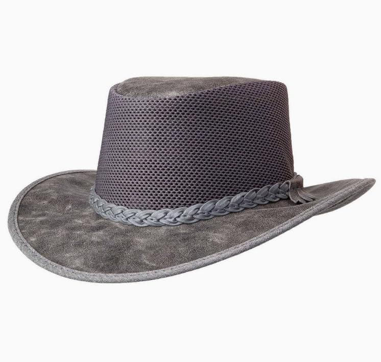 Sombrero American Hat Makers Breeze Mesh UPF 50 Gris
