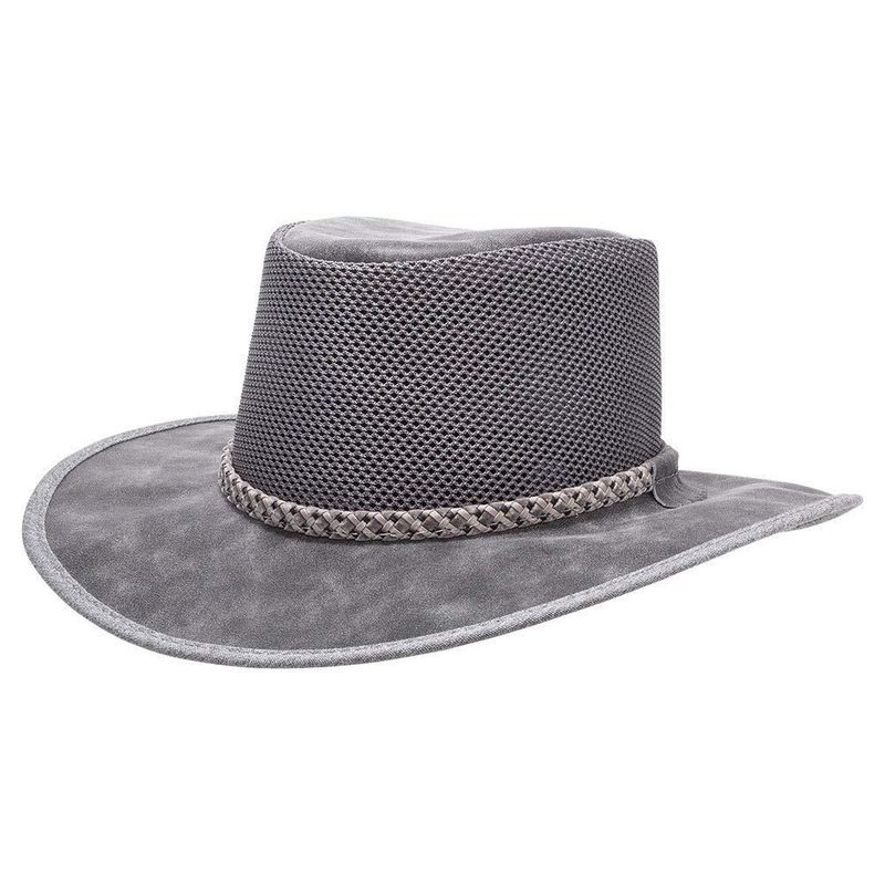Sombrero American Hat Makers Breeze Mesh UPF 50 Gris