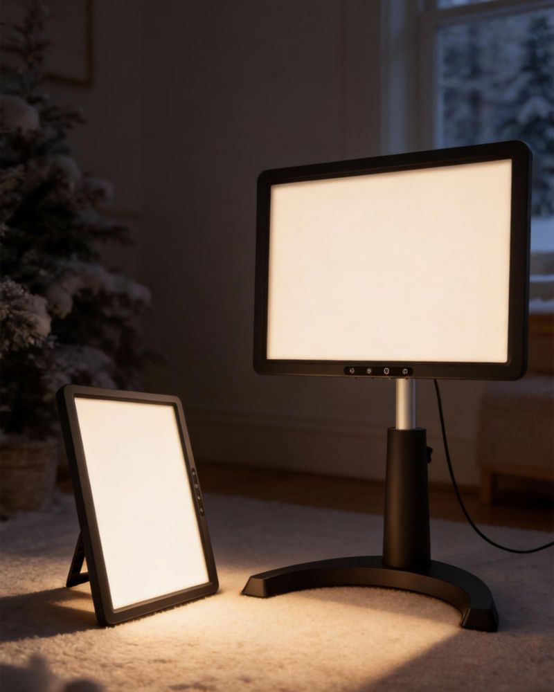 Lámpara de Terapia de Luz MirthSip 12000 lux LED de Espectro Completo