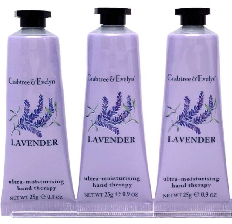 Terapia de Manos Crabtree & Evelyn 25 g Lavanda - Pack de 3
