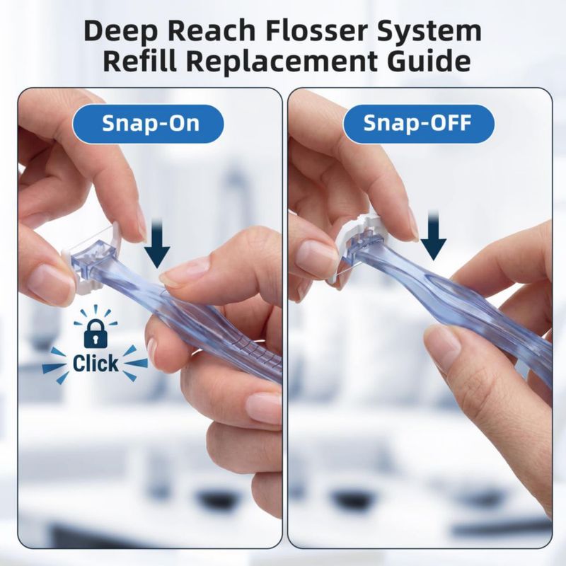 Limpiador Dental RAZOKO 80 Recargas Libre de PTFE y PFAS