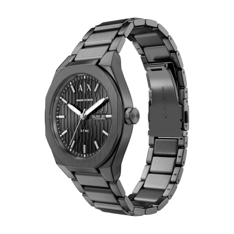 Reloj Armani Exchange Sync Día-Fecha Gunmetal