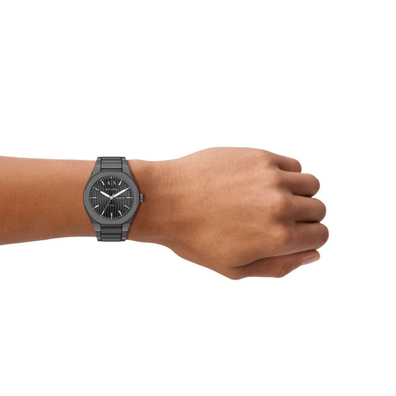 Reloj Armani Exchange Sync Día-Fecha Gunmetal