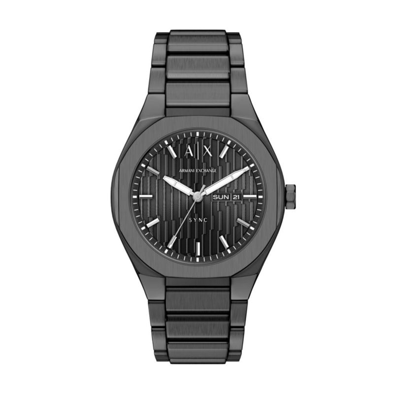 Reloj Armani Exchange Sync Día-Fecha Gunmetal